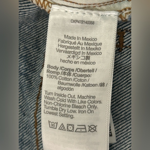 Madewell Relaxed Mid-Length Denim Women's Shorts 27 - Picture 6 of 9